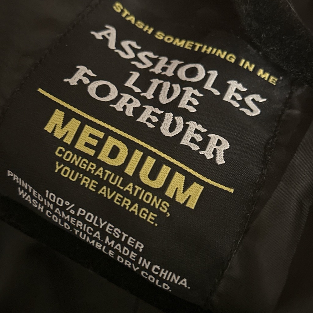Assholes Live Forever winter jacket - Picture 10 of 10